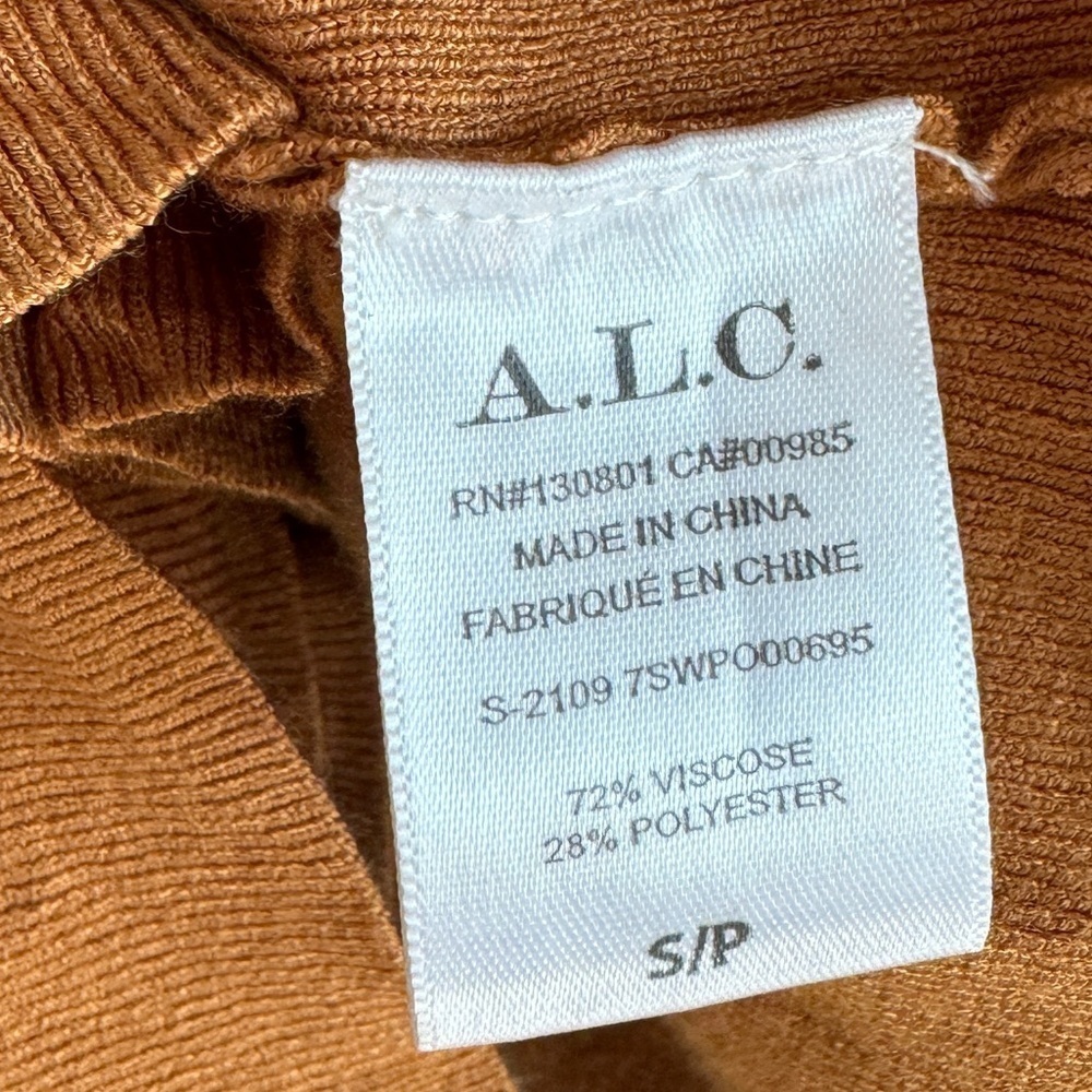 A.L.C. Addison Top in Cashew, Size S - Picture 10 of 10